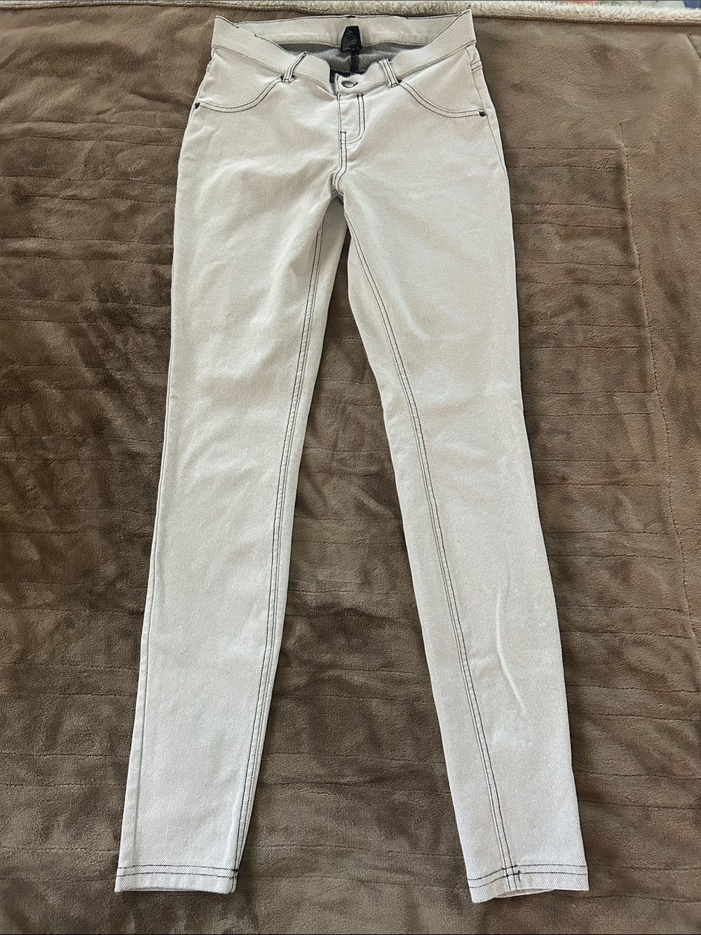 HUE light gray/white Skinny Jeans for Women